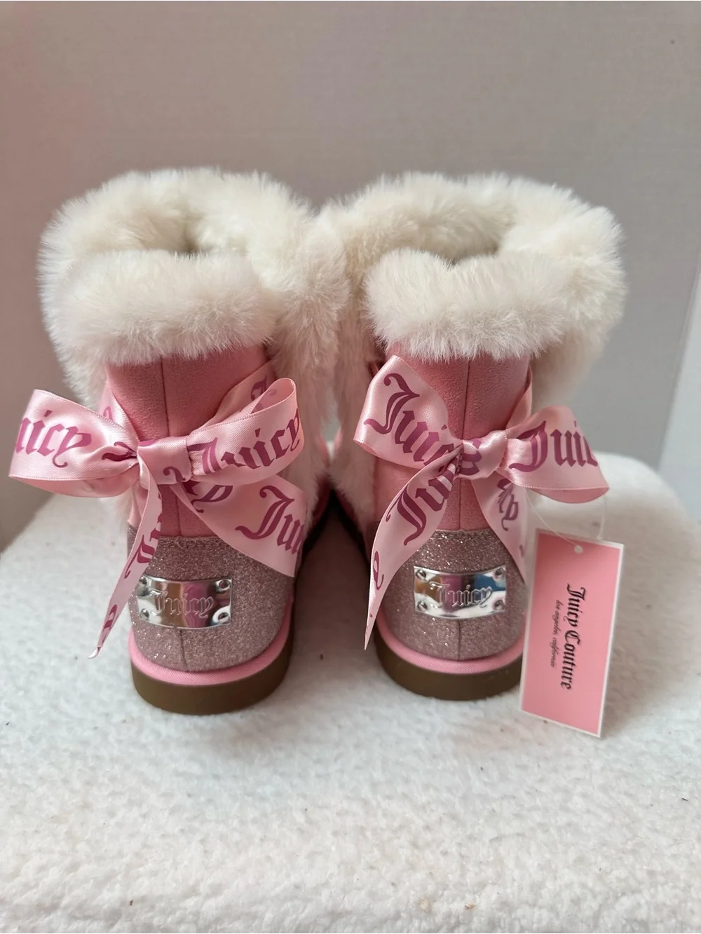 Girl’s Juicy Couture Pink Boots